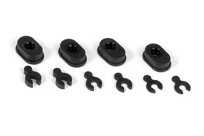 Composite Eccentric Bushings + Caster Clips (2) 1
