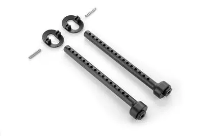 Composite Front Eccentric 6Mm Body Mount Set +2Mm Height 1