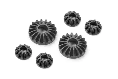 Composite Gear Diff Bevel & Satellite Gears (2+4) 1
