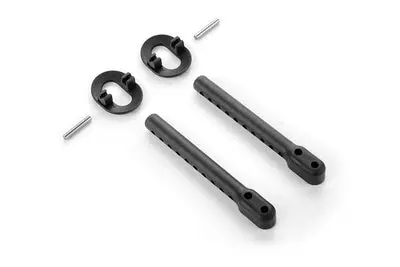 Composite Rear 6Mm Adjustable Body Mount Set +2Mm Height 1