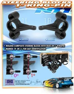 Composite Steering Block 1Â° Kingpin Right 1