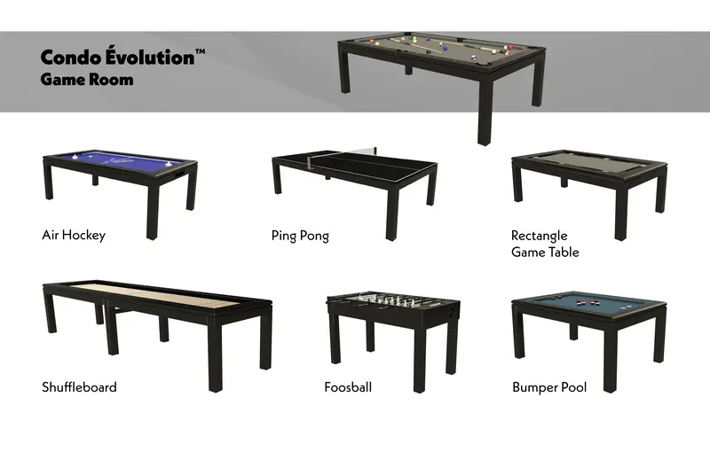 Condo Évolution Game Room 1