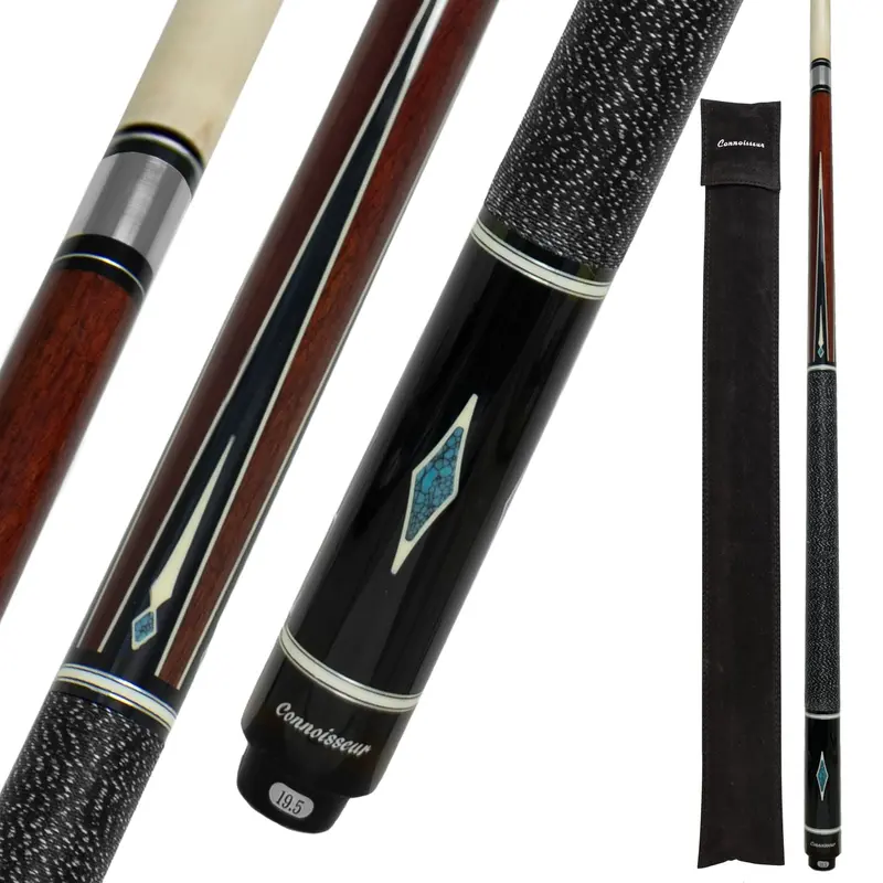 Connoisseur Pool Cue Brown Linen Wrap 12.5Mm 19Oz 1