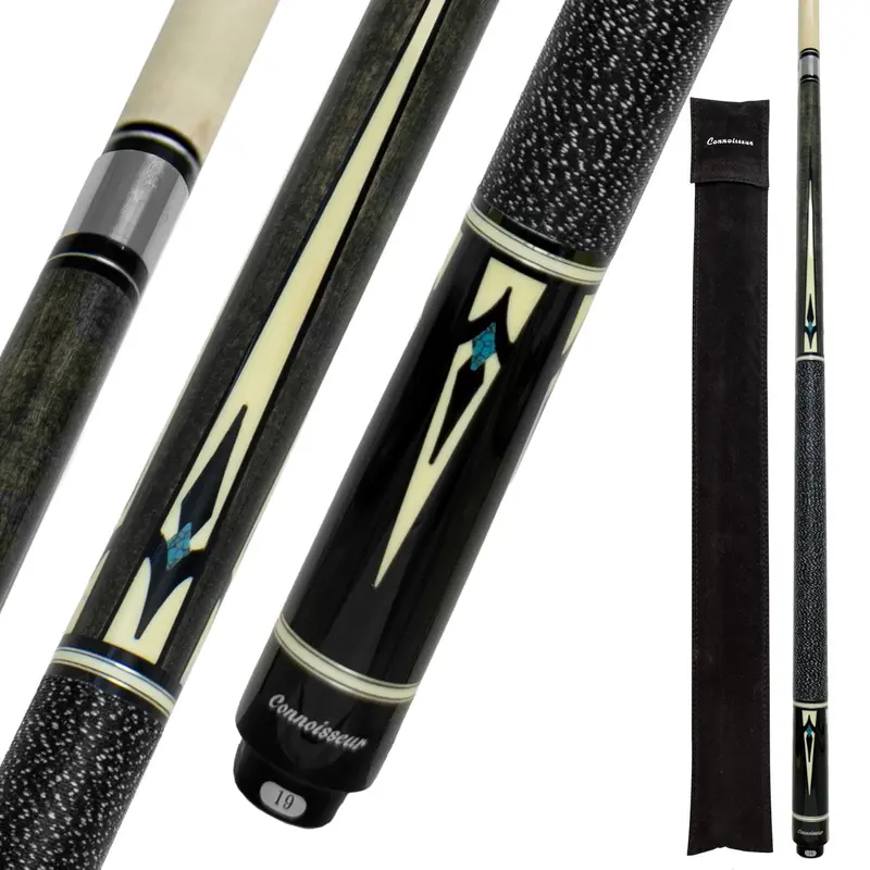 Connoisseur Pool Cue Grey Linen Wrap 12.5Mm 19Oz 1