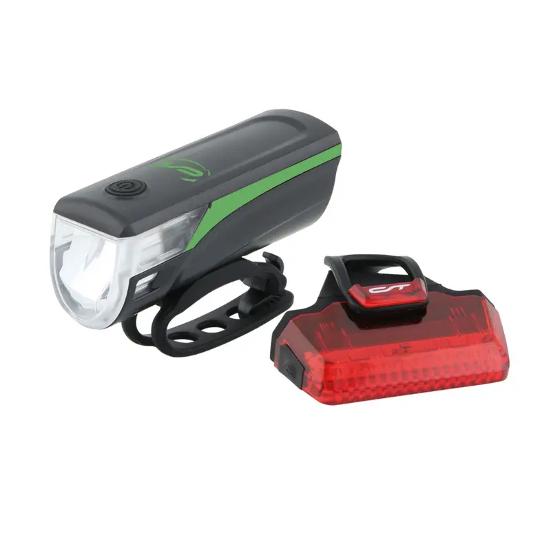Contec Batterie-Led-Leuchtenset "Speed-Led" Schwarz - Neogreen 1