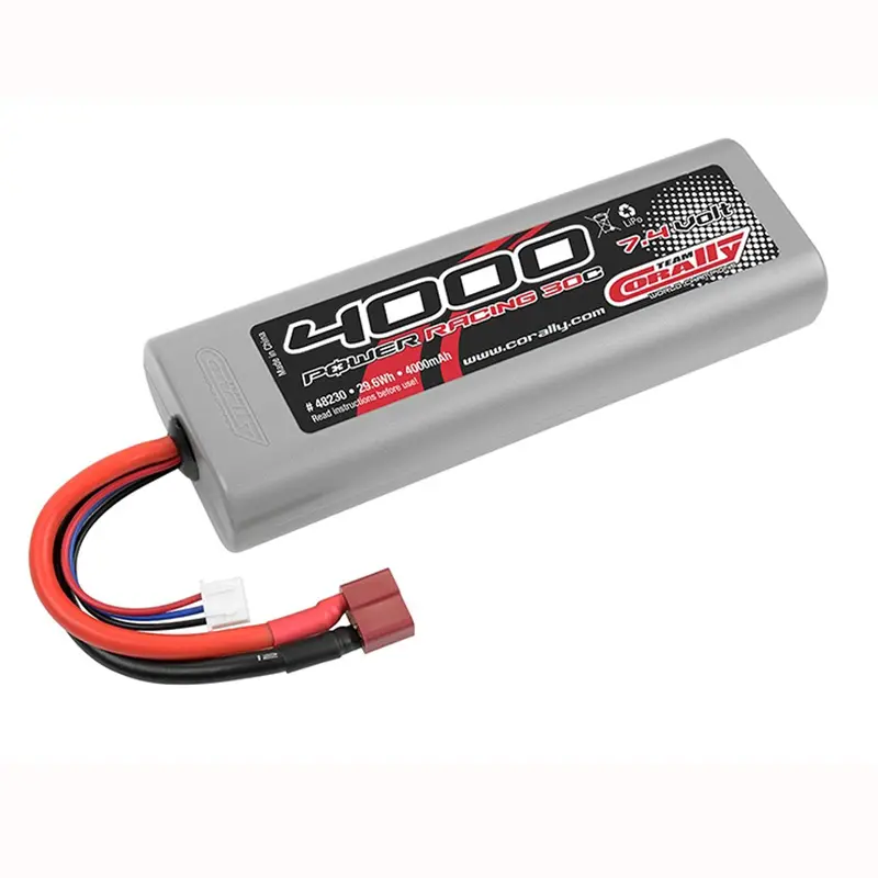 Corally Sport Racing 2S 7.4V Lipo Battery, 30C 4000Mah, C-48230-D 1