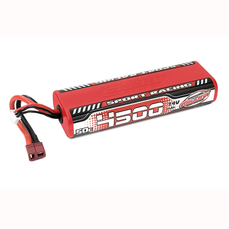 Corally Sport Racing 2S 7.4V Lipo Battery, 50C 4500Mah, C-49440 1