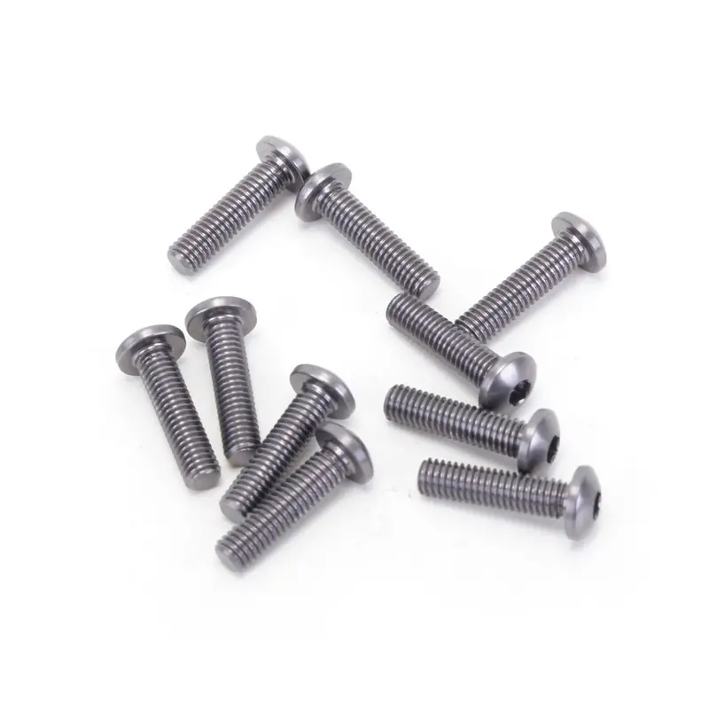 Core Rc Alloy Button Head Hex Screws, M3x12, Cr317 1
