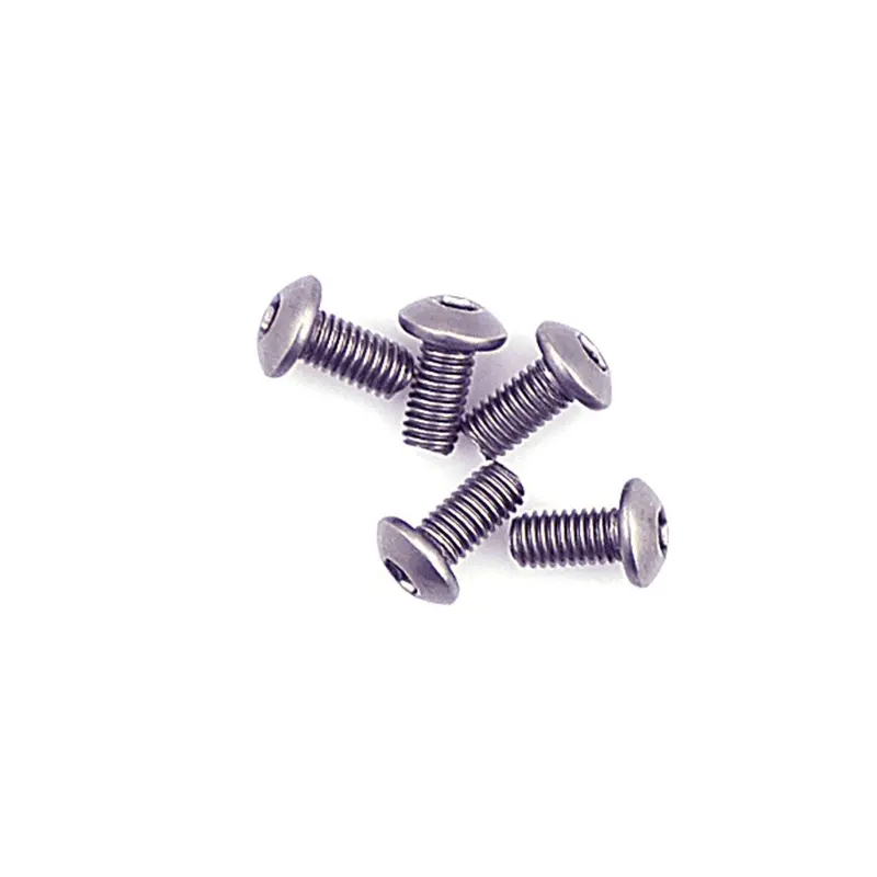 Core Rc Alloy Button Head Hex Screws, M3x6, Cr314 1