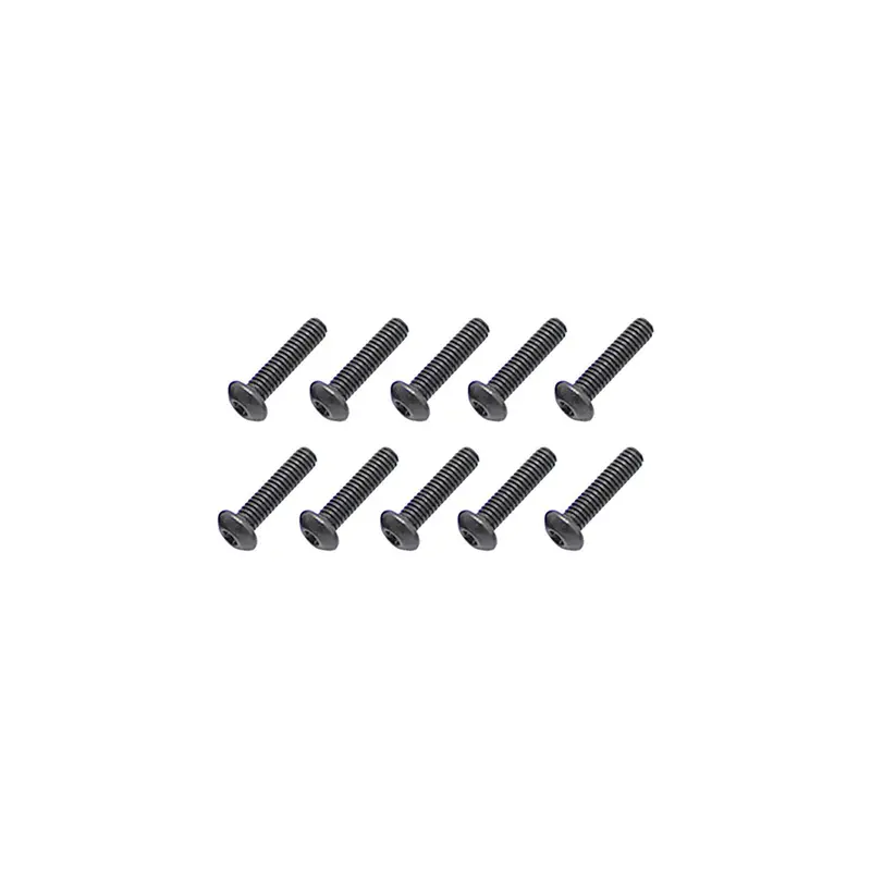 Core Rc Steel Button Head Hex Screws, M3x12, Cr364 1