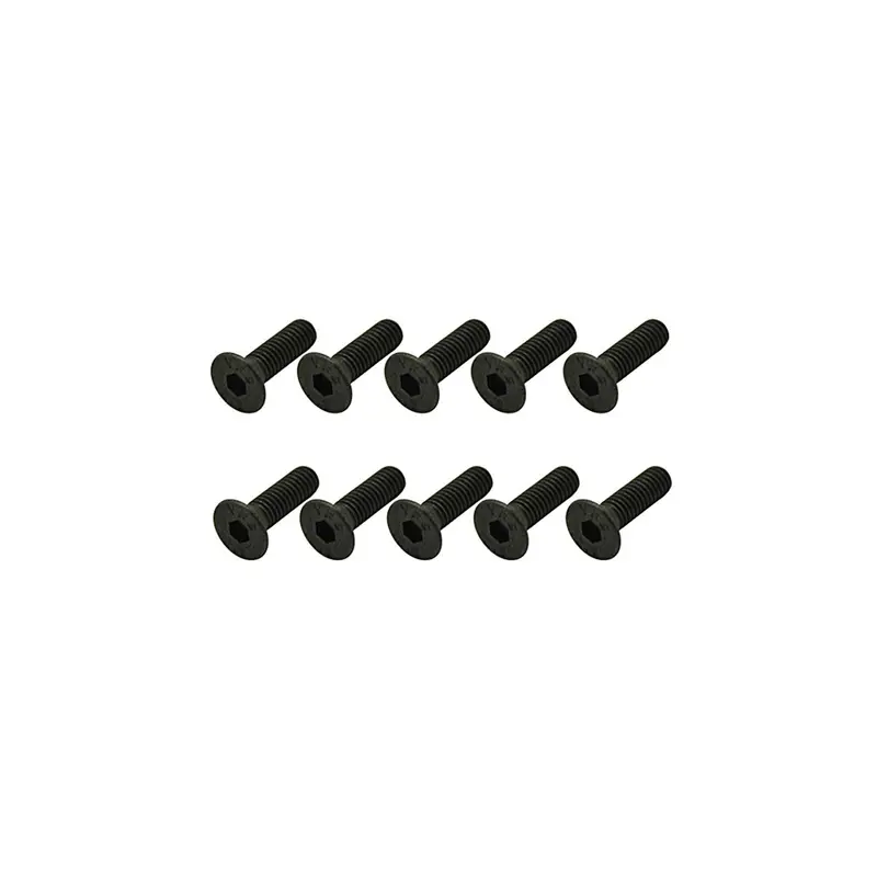 Core Rc Steel Countersunk Hex Screws, M3x10, Cr347 1