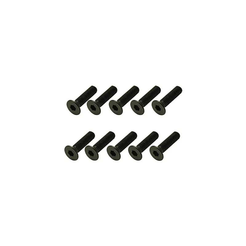 Core Rc Steel Countersunk Hex Screws, M3x12, Cr348 1