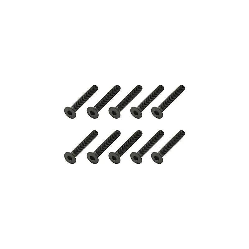 Core Rc Steel Countersunk Hex Screws, M3x20, Cr352 1