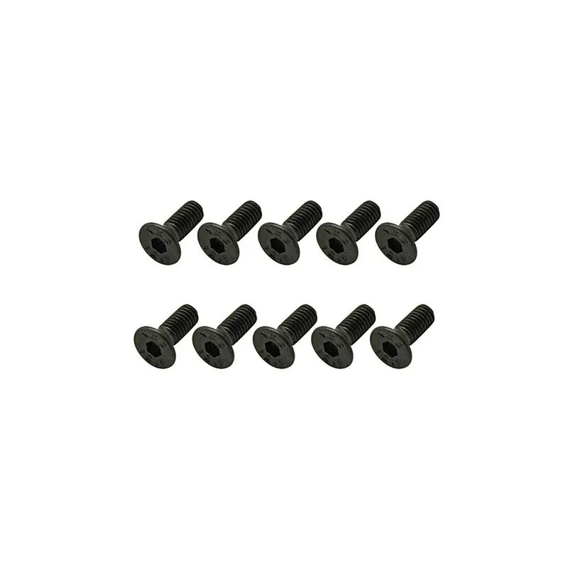 Core Rc Steel Countersunk Hex Screws, M3x8, Cr346 1