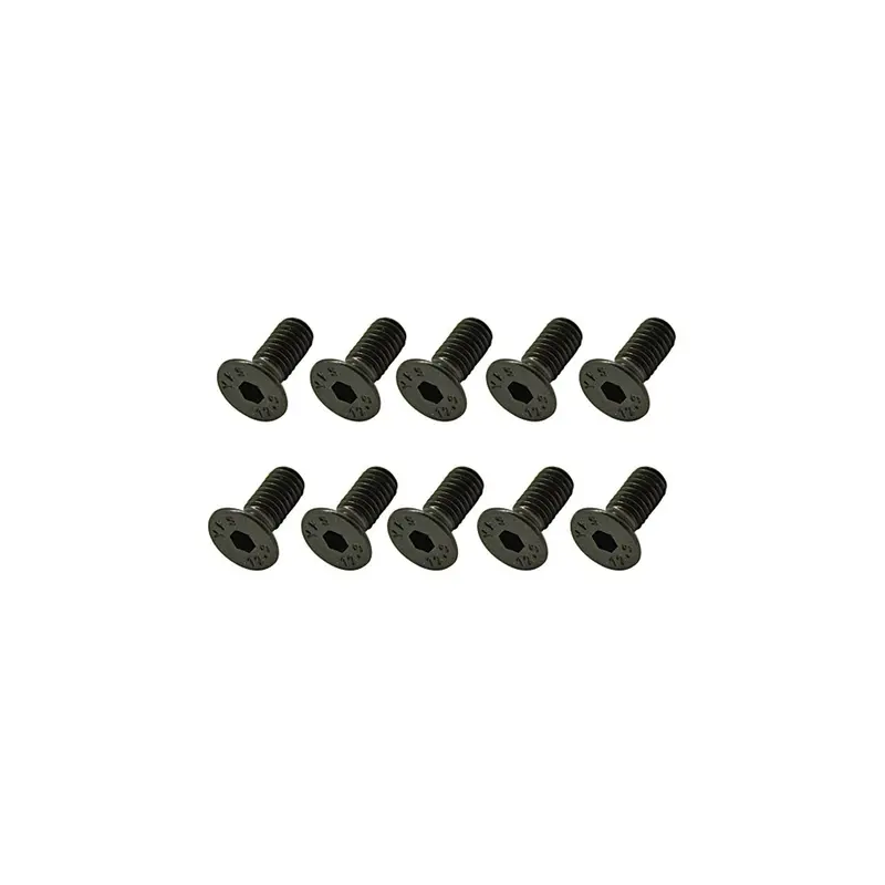 Core Rc Steel Countersunk Hex Screws, M4x10, Cr355 1
