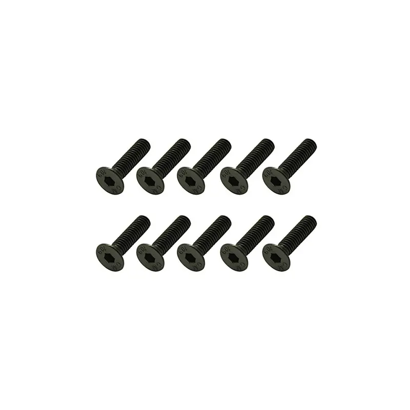 Core Rc Steel Countersunk Hex Screws, M4x16, Cr358 1