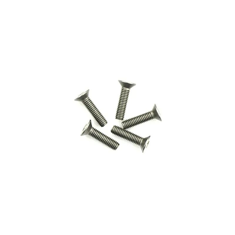 Core Rc Titanium Countersunk Hex Screws, M3x12, Cr323 1