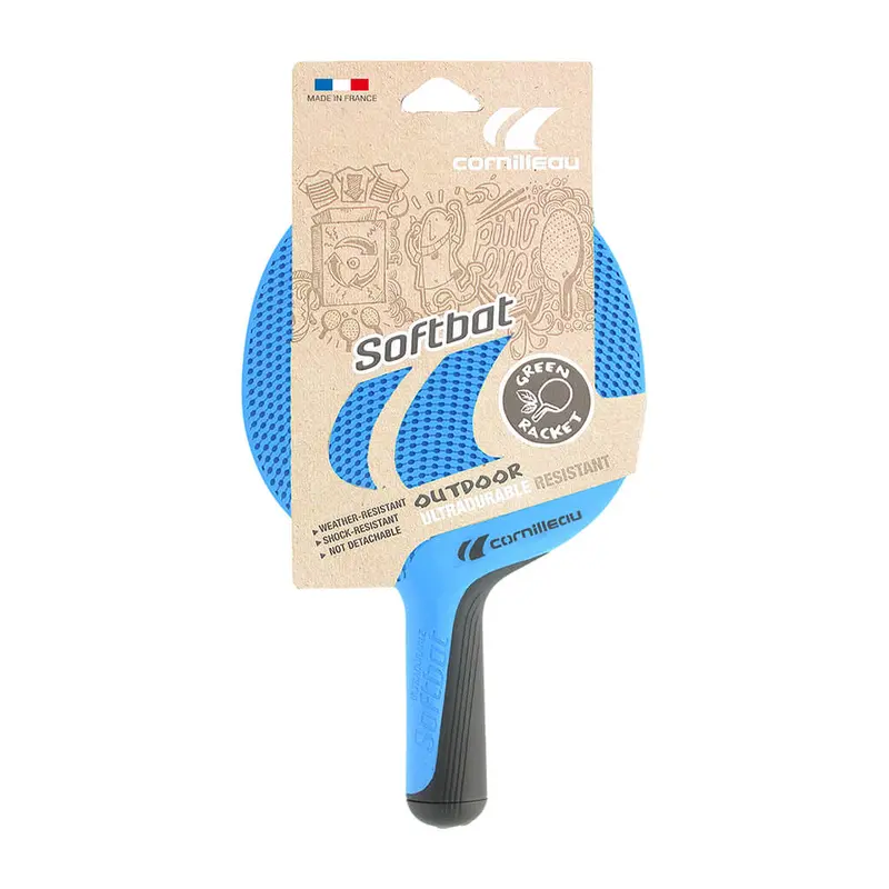 Cornilleau Softbat Ping Pong Racket - Blue 1