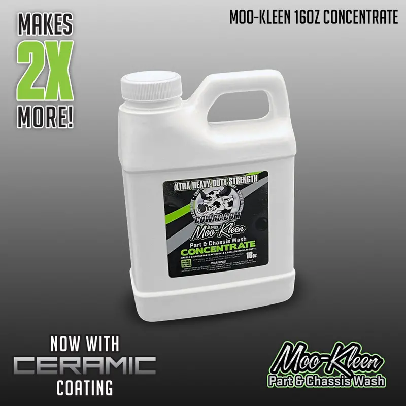 Cow Rc Moo-Kleen Part & Chassis Wash 16Oz Concentrate, Cpm-C36118460 1
