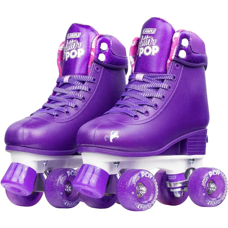 Crazy Skates Glitter Pop Adjustable Quad Skates 2