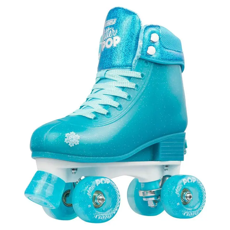 Crazy Skates Glitter Pop Adjustable Quad Skates 8