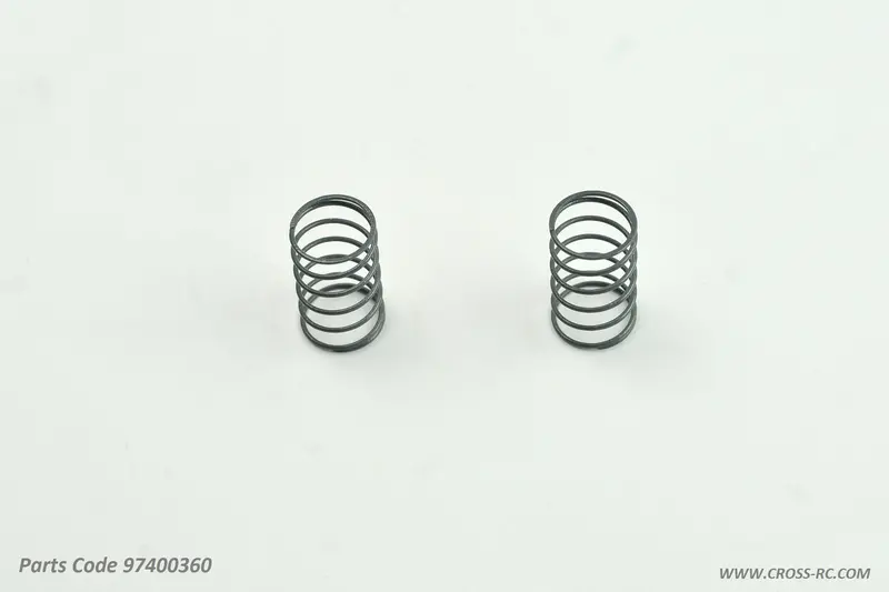 Cross Rc 26Mm Shock Springs, Grey, Sg4 & Sr4, 97400360 1