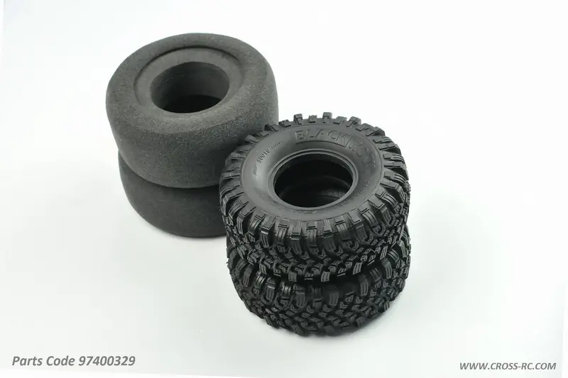 Cross Rc Blackrock Tires, Soft, 2-Stage Inserts, 97400329 1