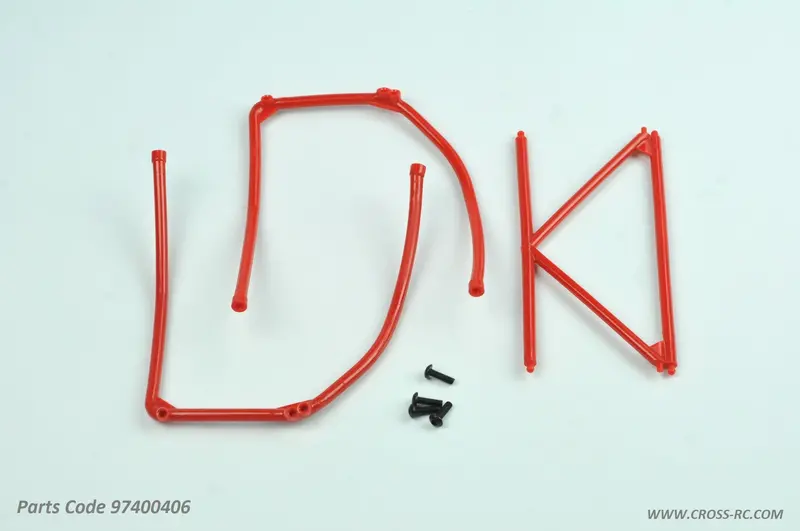Cross Rc Cab Roll Cage, Plastic, Red Sg4, 97400406 1