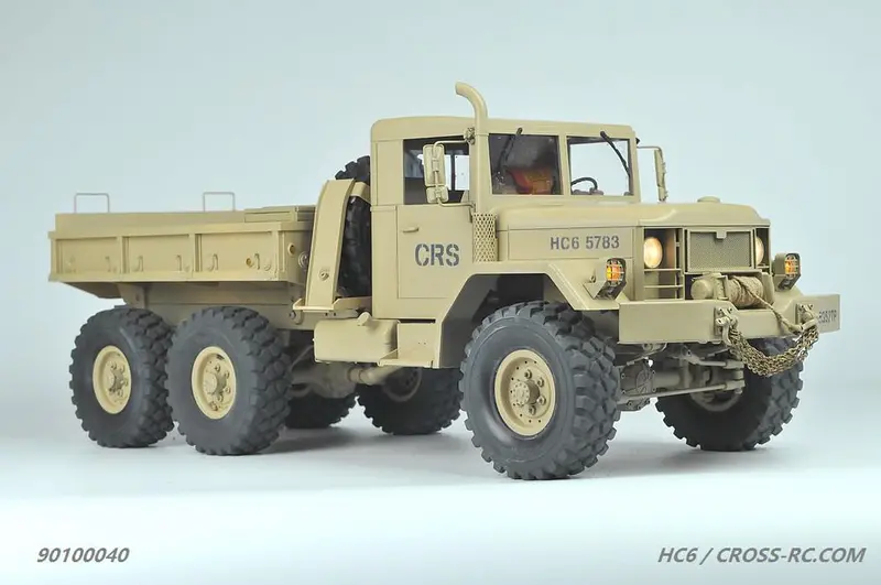 Cross-Rc Cross-Rc Hc6 6-Wheel Off-Road Military Truck Kit, Czrhc6 1