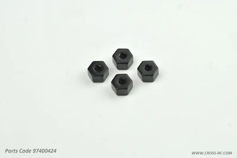 Cross Rc Hex Hubs, Black, Sg4, Sr4, 97400424 1