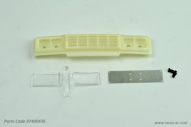 Cross Rc Main Grille, Plastic, Screws, Sr4, 97400436 1