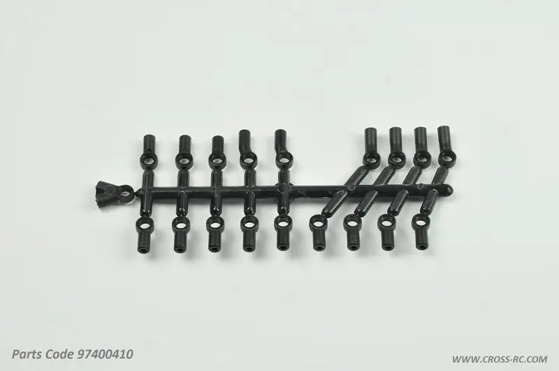 Cross Rc Rod Ends, Angled, Black, Sg4, Sr4, 97400410 1
