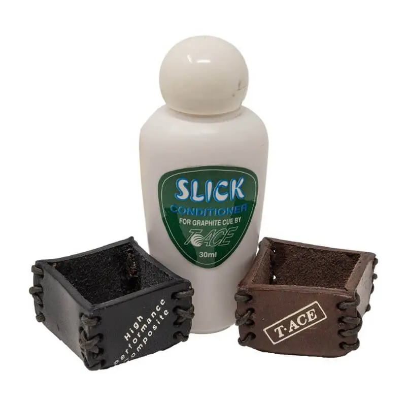 Cue Clean/Leather Chalk Holders Velvets 1
