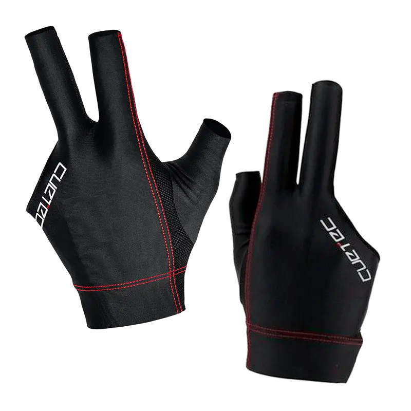 Cuetec Axis Billiard Gloves - Black 1