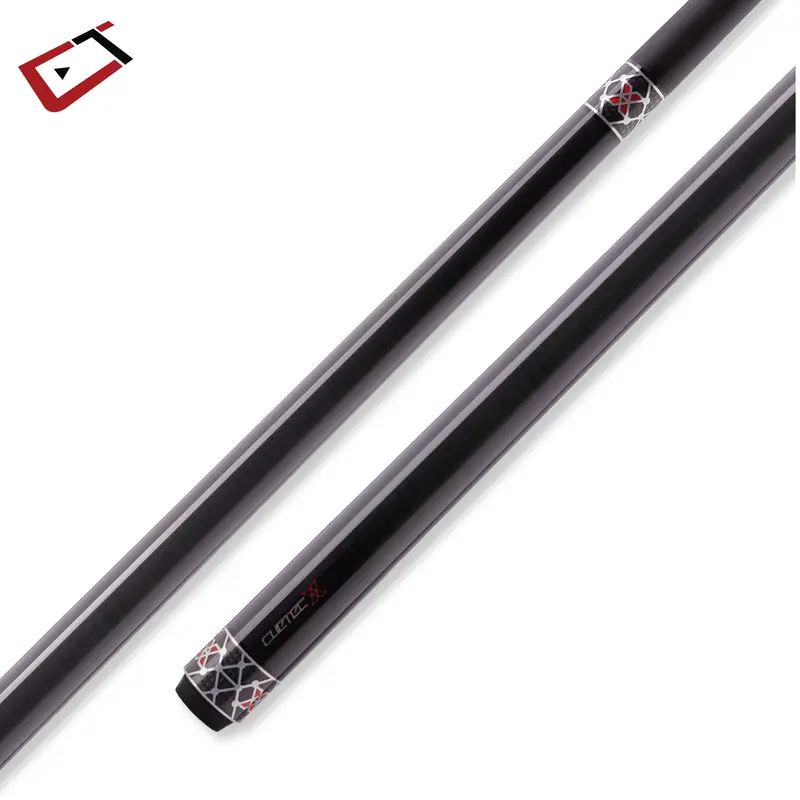 Cuetec Cynergy Pool Cue Black And Silver X Raw 11.8Mm 19Oz 1