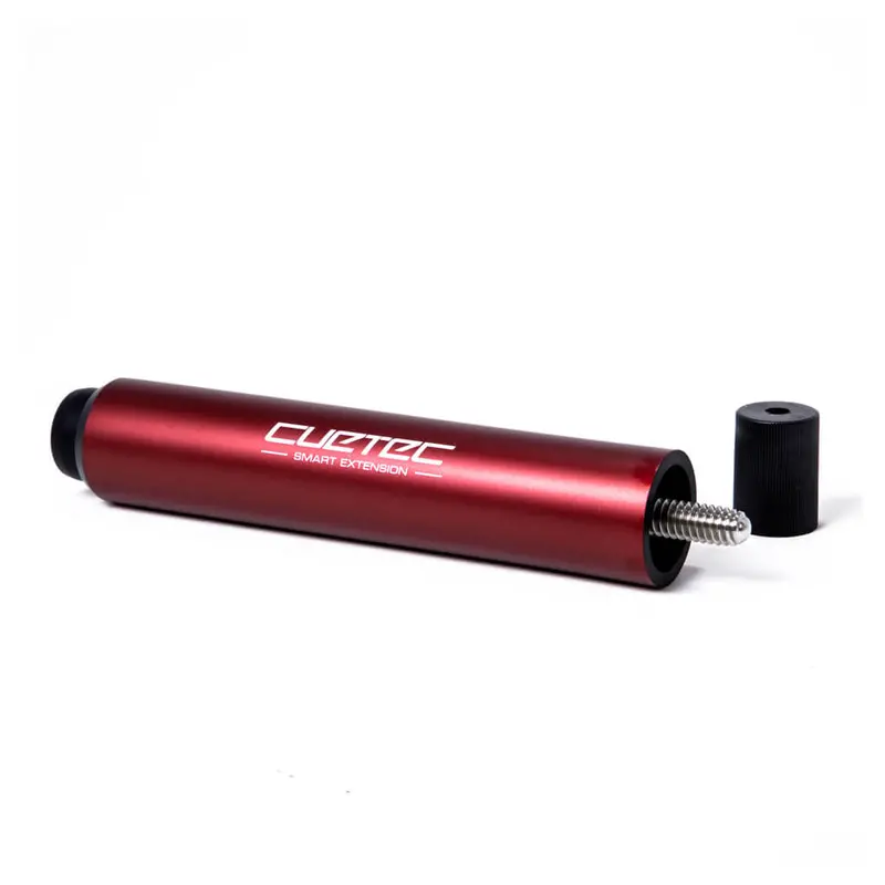 Cuetec Smart 6" Extension - Metallic Red 1