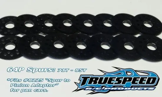 Custom Works Rc Truespeed 64P Spur Gears 1