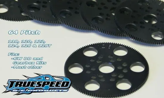 Custom Works Rc Truespeed 64P Spur Gears 1