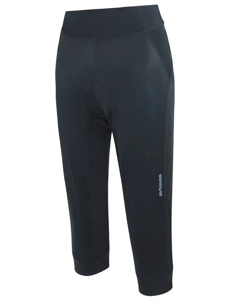 Damen Fahrradhose 3-4 Lang Pro Line Schwarz Setprodukt 1