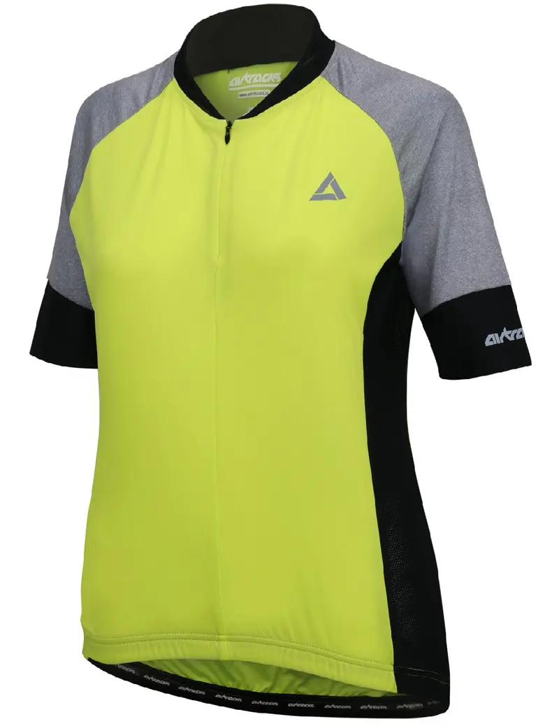 Damen Fahrradtrikot Kurzarm Pro Line Neon Setprodukt 2