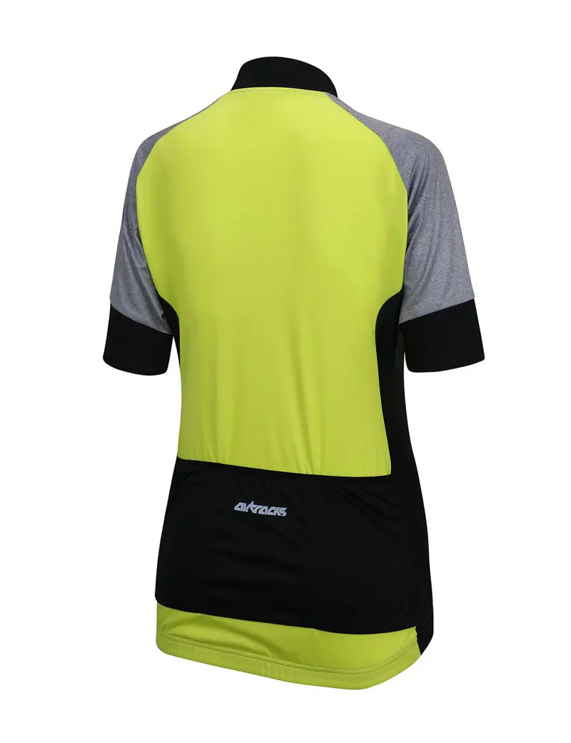 Damen Fahrradtrikot Kurzarm Pro Line Neon Setprodukt 3