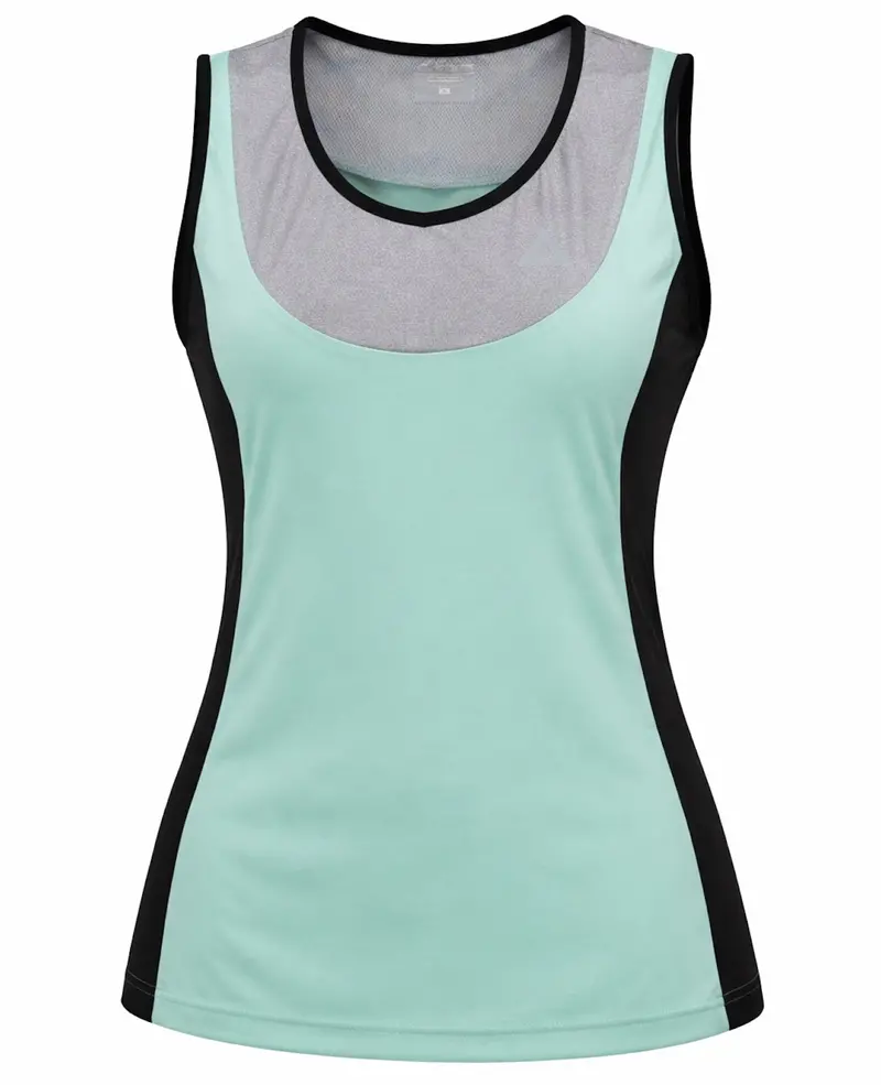 Damen Fahrradtrikot Kurzarm Radtrikot Ärmellos Comfort Line Blau 1