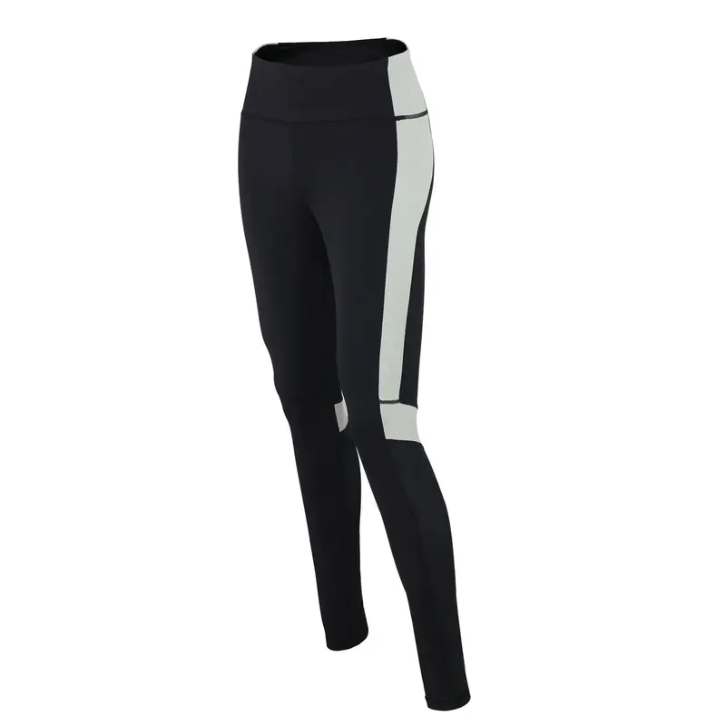 Damen Fitnesshose / Laufhose Lang Schwarz-Grau Red Decoct Setprodukt 1
