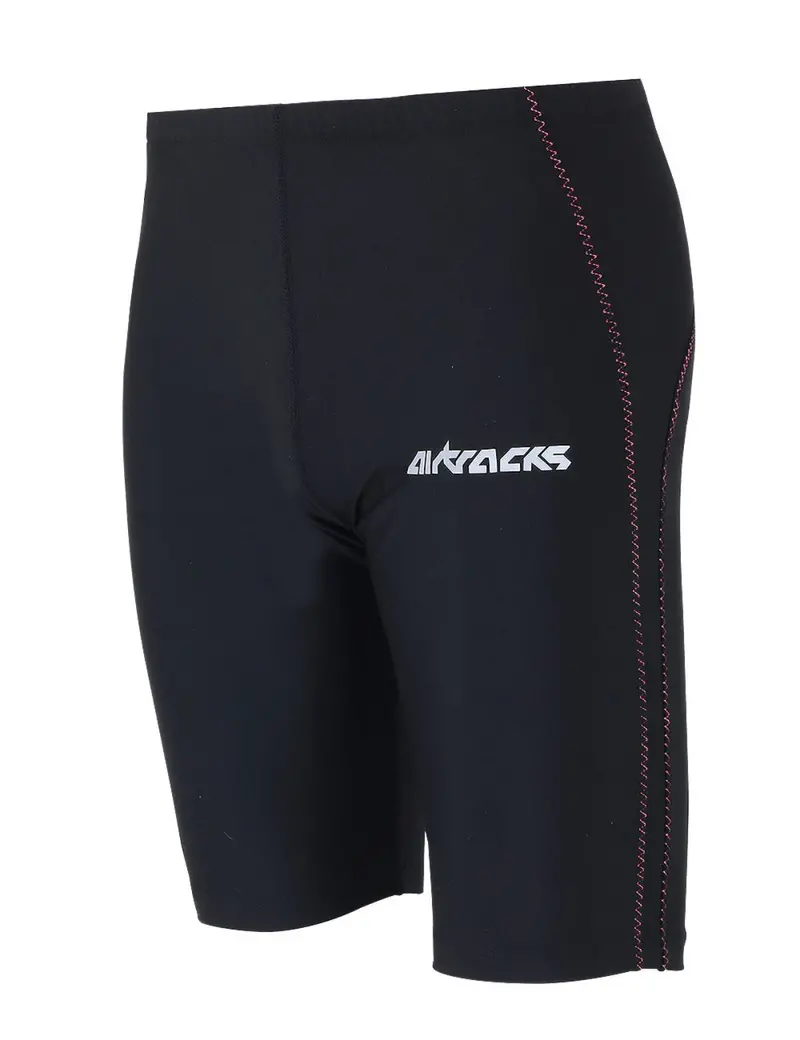 Damen Laufhose Tight Kurz Pink 1