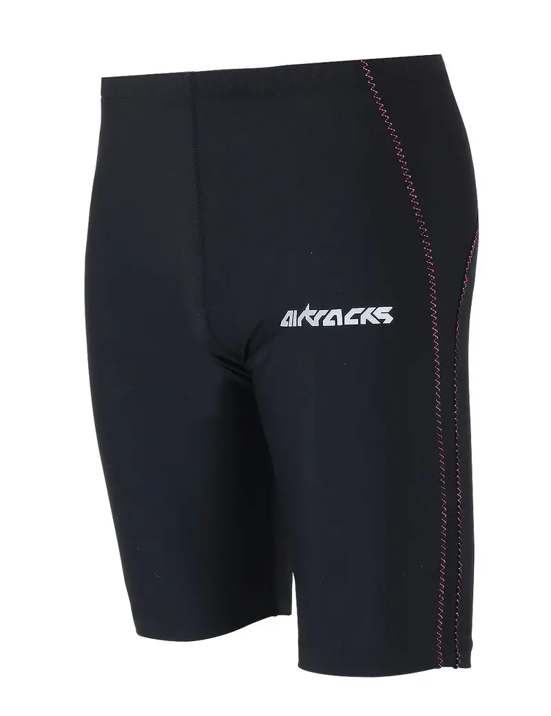 Damen Laufhose Tight Kurz Pink Setprodukt 1