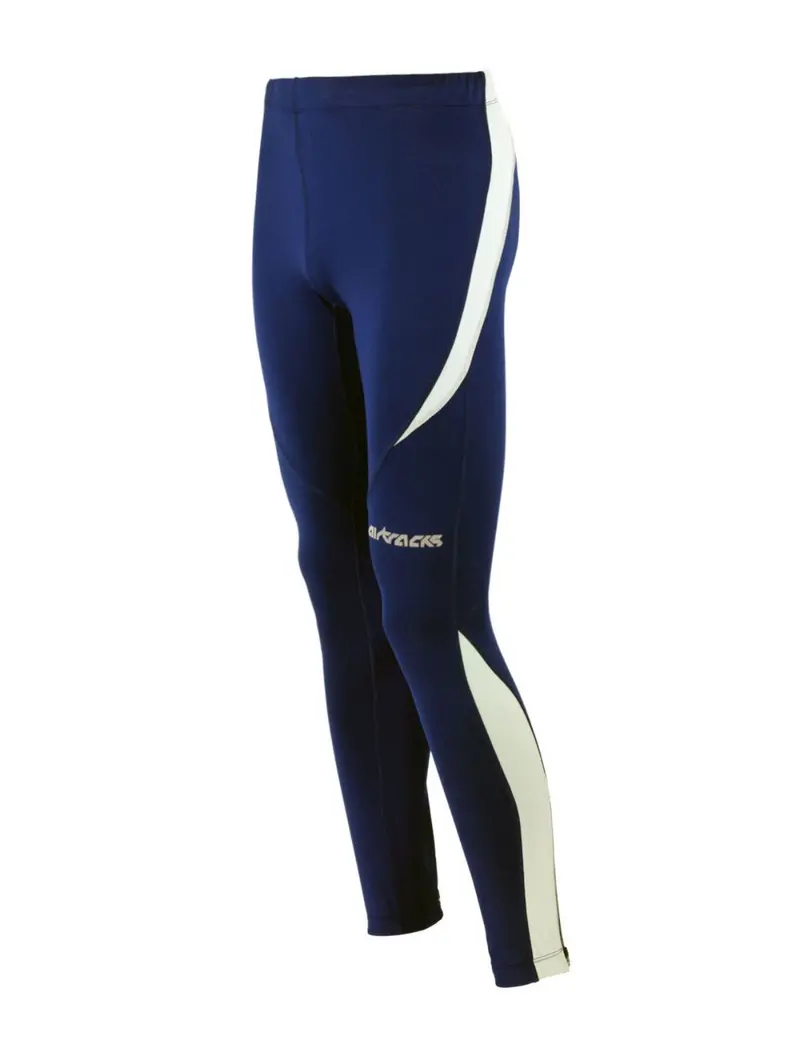Damen Laufhose Tight Lang Pro Navy 1
