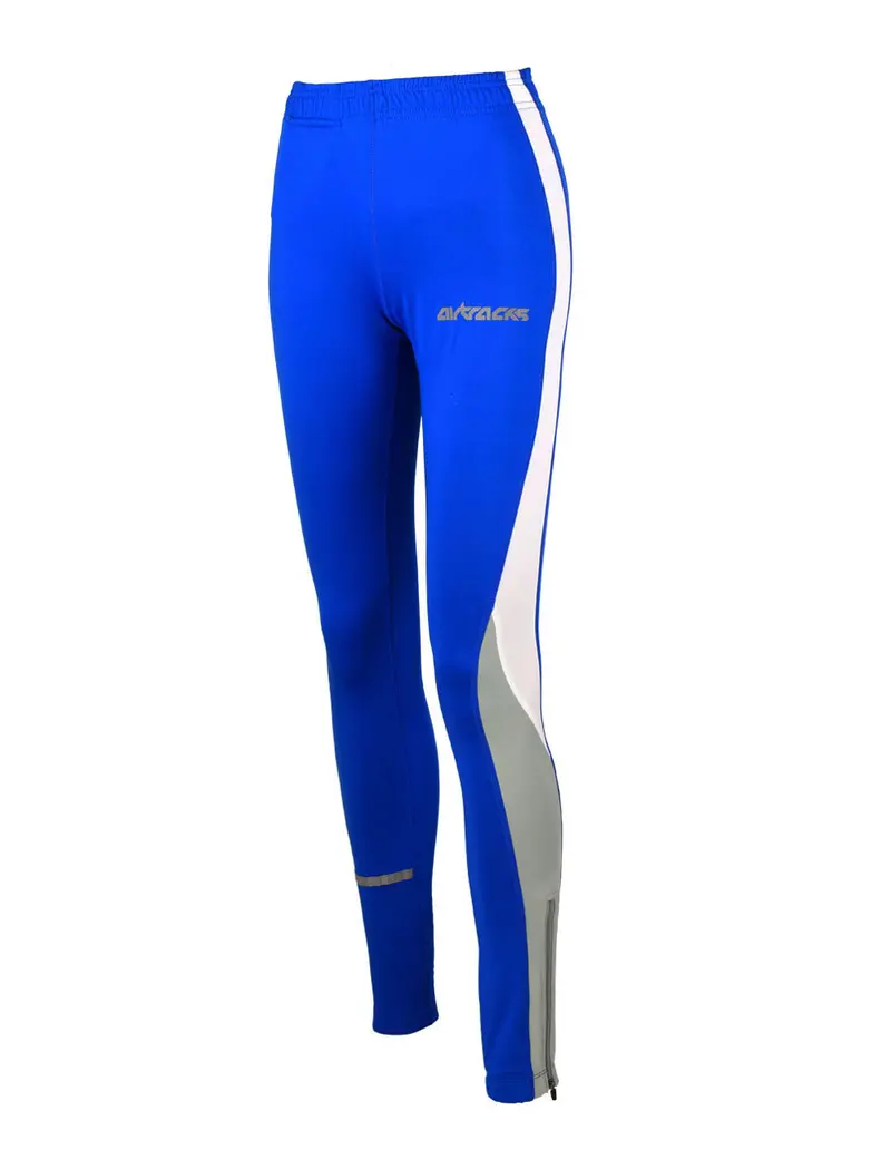 Damen Laufhose Tight Lang Royal-Blau Setprodukt 1