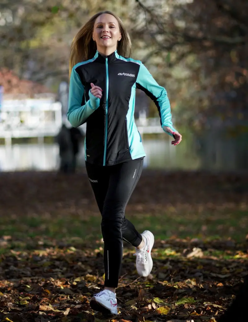 Damen Laufset Winter Fleece Pro Line + Laufhose Lang Pro Line 1