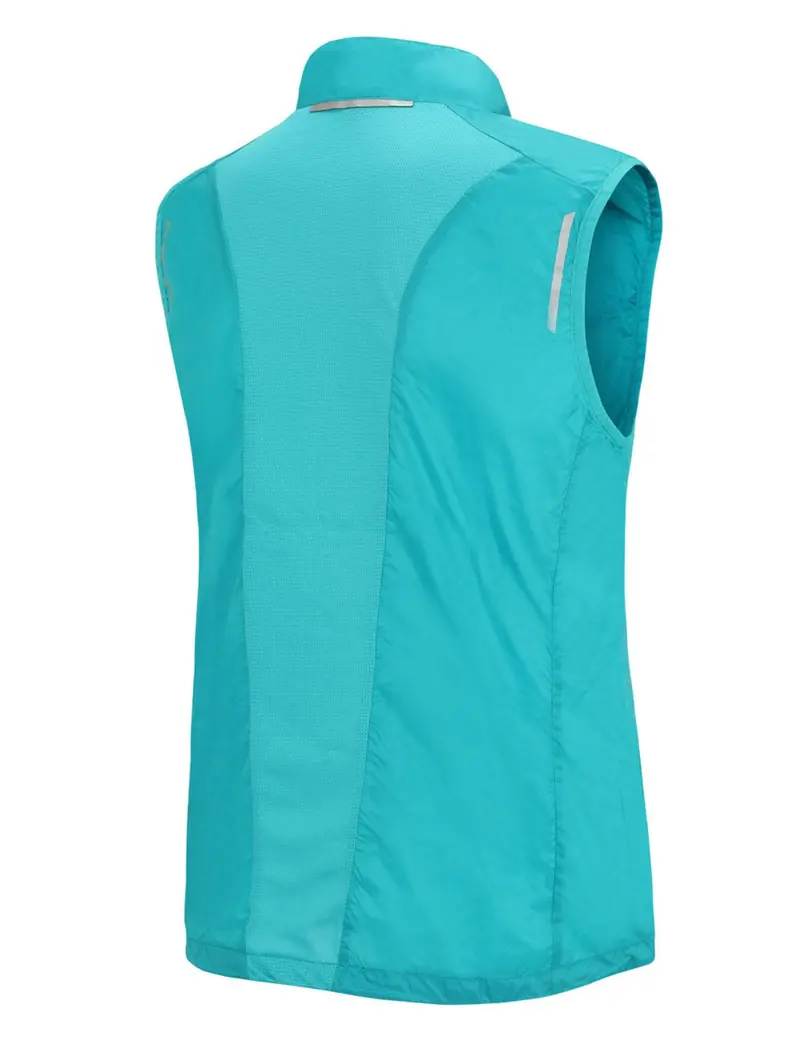 Damen Leichte Windweste Fahrradweste - Laufweste Pro Line Blau 3