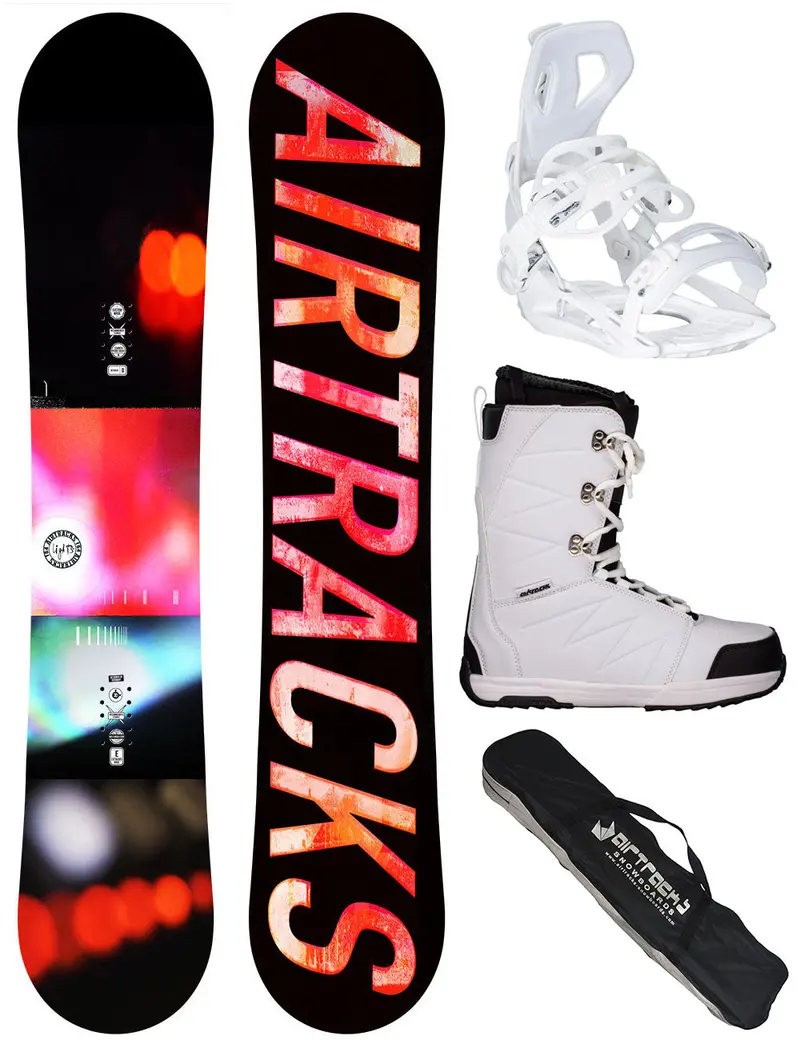 Damen Snowboard Set Lights + Bindung Master W Me + Boots Star W + Sb Bag 1